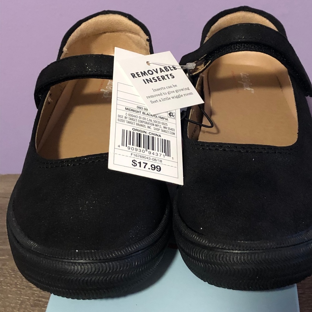 Cat & Jack Toddler Girls Olympia Flat Size 1